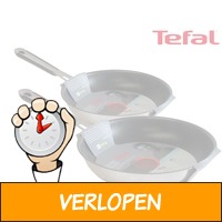 2x Tefal Jamie Oliver Koekenpannen