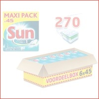 Sun All-in-1 vaatwastabletten