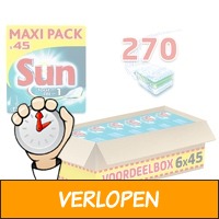 Sun All-in-1 vaatwastabletten