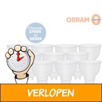 10x Osram LED Lampen GU10|3,1 W|230 lm