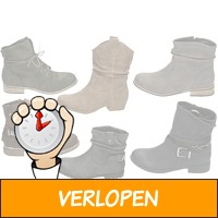 Enkellaarsjes, laarsjes en overknee laarzen