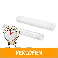 Waterdichte armaturen inclusief LED-buis