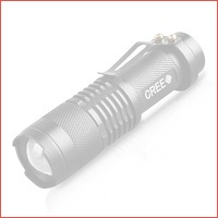 Mini-zaklamp met CREE-LED lampjes