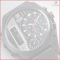 Detomaso Palermo XXL Triple Time Chronog..