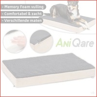 AniQare Memory Foam matras voor huisdier