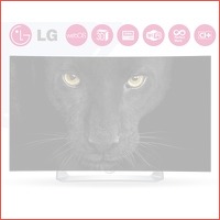 LG 55 inch OLED Full HD TV Curved