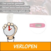 Design spatel met thermometer