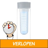 Waterfles met infuser