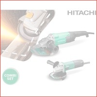 Set van 2 Hitachi haakse slijpers