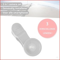 3-delige smartphone lenzen set