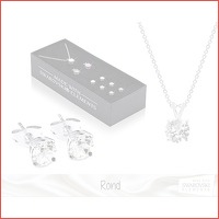 Ketting en oorbellen set