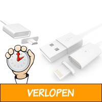 Magnetische oplaadkabel voor iPhone/iPad en micro USB v..