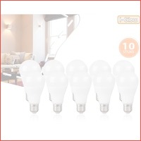 10-pack LED-lampen met E27 fitting