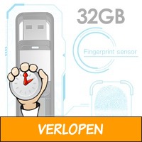 32GB USB stick met vingerafdrukscanner