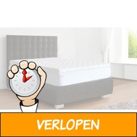 Boxspring met matras en matrastopper