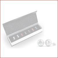 7 paar Swarovski Elements oorbellen