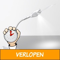 Bureaulamp met vergrootglas