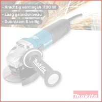 Makita Haakse Slijper 125mm 9565HRZ 230V