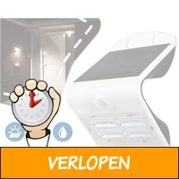 Water- en hittebestendige solar led buitenlamp