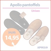 Apollo pantoffels unisex