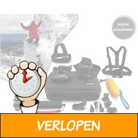 Uitgebreid accessoire pakket voor action cams