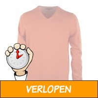 Pullover V-Hals Oranje