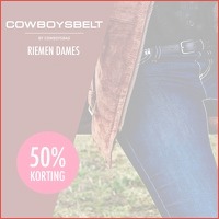 Cowboysbelt damesriemen