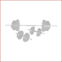 Barbell/dumbbell set 60,5 kg