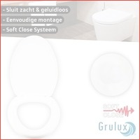 Grulux Softlose toiletbril