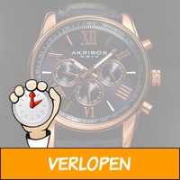 Akribos XXIV Enterprise Swiss Quartz Multifunctionals |..