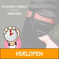 Cowboysbelt herenriemen