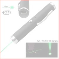 Herlaadbare laserpointer