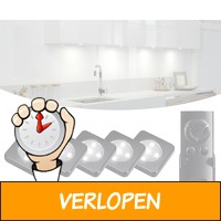 VIJF Draadloze LED-Spots