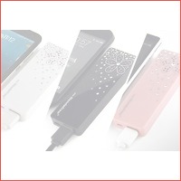 3-pack powerbanks met kristallen