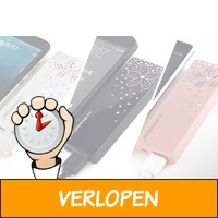 3-pack powerbanks met kristallen