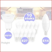 10 stuks Prolight Led lampen