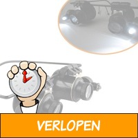 Loepbril met LED-licht