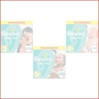 Pampers Baby Dry maandbox