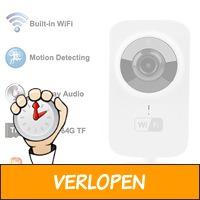 WiFi IP camera met bewegingsmelder