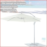 Proline vrijhangende zweef parasol