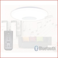 LED dimbare plafondlamp met speaker