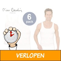 6-pack Pierre Cardin onderhemden