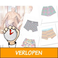 Set van 4 Happy Socks boxershorts