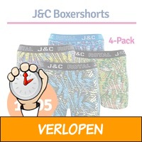 4-pack JC Urban boxershorts