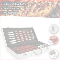 BBQ Collection RVS grillset