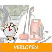 Black&Decker hogedrukreiniger met terrasborstel