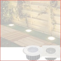 2 x Grondspots LED-solar