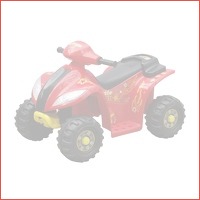 Kinder quad elektrisch 6 volt rood