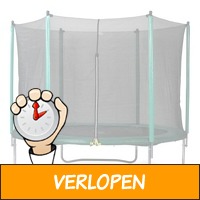 Trampoline met veiligheidsnet