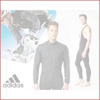 Set van ademende Adidas fietskleding